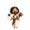 C, variant on 1 Pack 3.1 Inch 2D Cartoon Jesus Figurines - Colorful Boxwood Christian Wall Decor for Home, Office, Christmas Tree - with Stand, Hanging Rope & Adhesive for Desk, Car, Gift