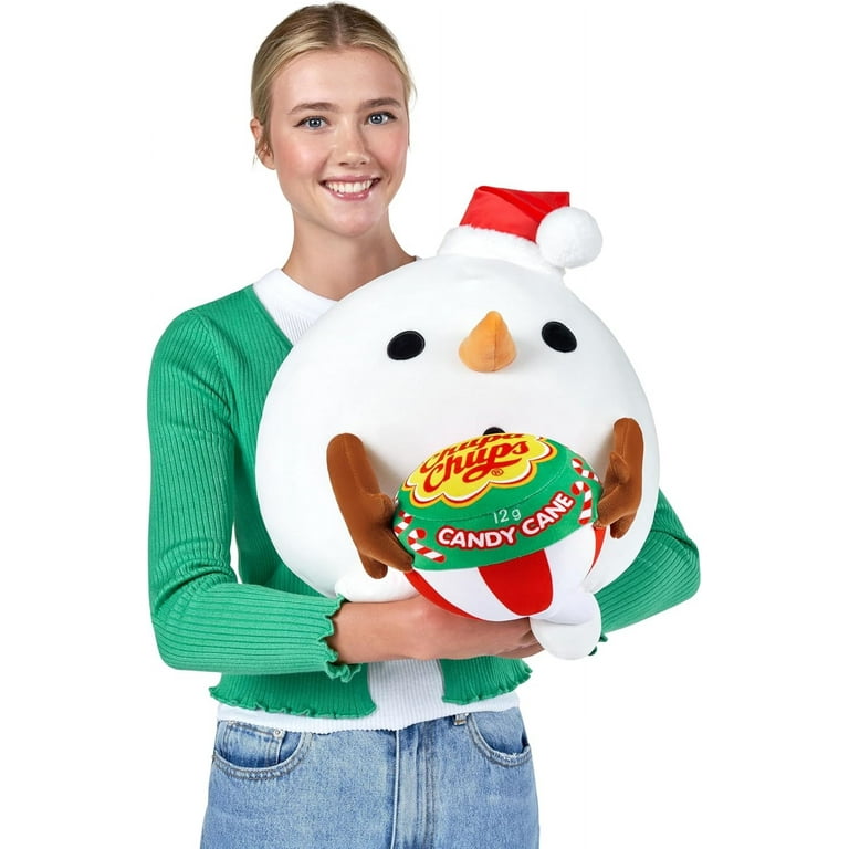 Snackles Christmas Snowman & Chupachups 14 Inch Plush by ZURU