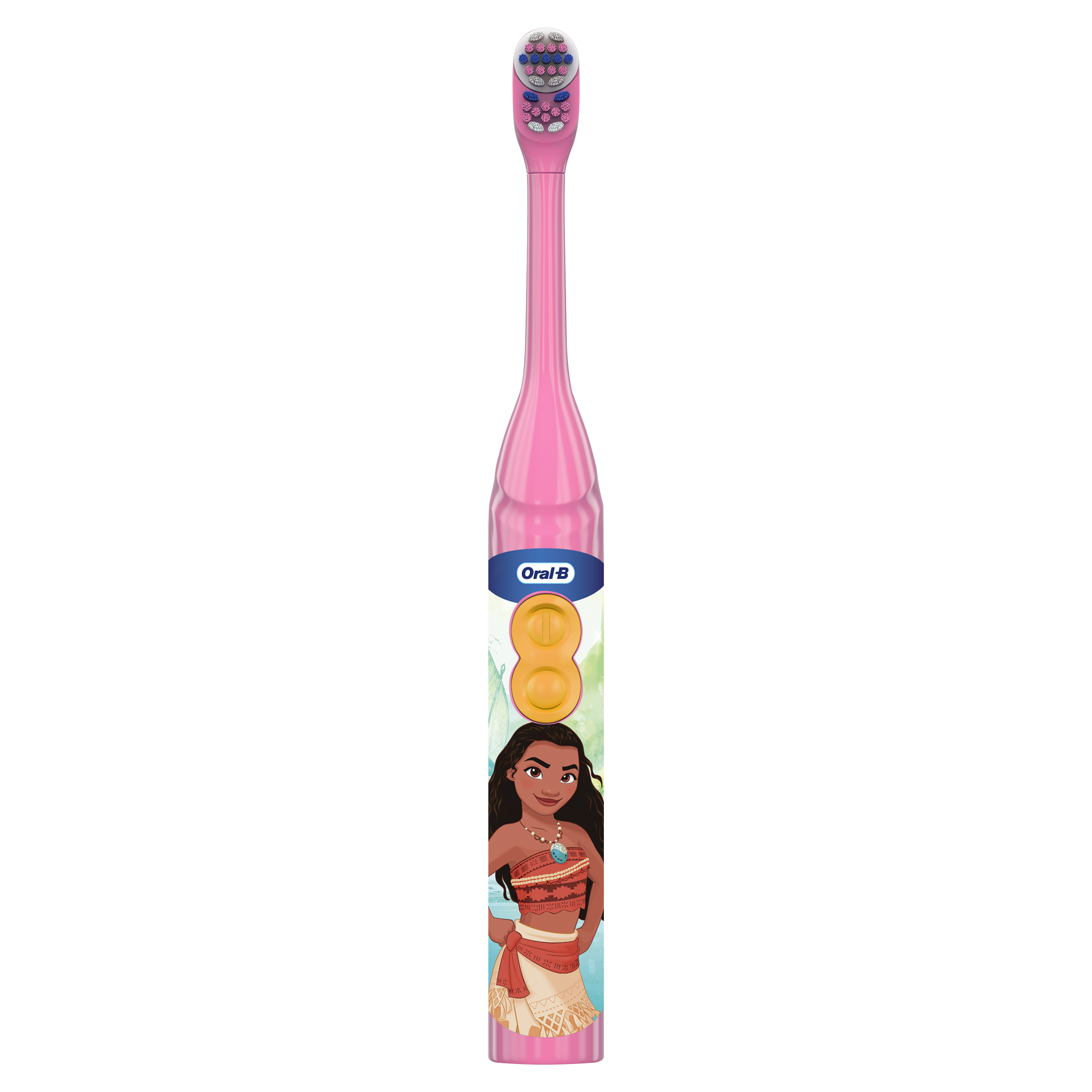 Oral-B Kid's Battery Toothbrush Featuring Disney's Moana, Full Head, Soft, for Children 3+ - image 9 of 10