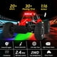 thumbnail image 2 of Coche con control remoto SZJJX para niños de 3 a 8 años o más con luces LED de 20 km/h, 2 of 8