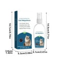 thumbnail image 3 of Cat Deterrent Spray Indoor, Cat Indoor For Cat, Cat Scratch Deterrent Training Aid For Furniture, Sofas, Rugs, Curtain, Cat Deterrent Indoor And Outdoor 100ml, 3 of 5