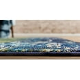 thumbnail image 5 of Unique Loom Estrella Earth Tones Rug 2' 2 x 6' 7 Runner Navy Blue/Green, 5 of 5