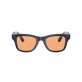 thumbnail image 3 of Ray-Ban Stories | Wayfarer Square Smart Glasses, Matte Black/Dark Grey, 53 mm, 3 of 3