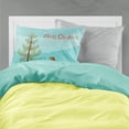 thumbnail image 2 of Carolines Treasures BB2911PILLOWCASE Irish Setter Merry Christmas Tree Fabric Standard Pillowcase, 2 of 2