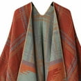 thumbnail image 6 of Wowcloth Woman's Knit Shawl, Stylish Solid Color with Slit Design, Warm Casual Outerwear for Daily Use and Layering, 6 of 6