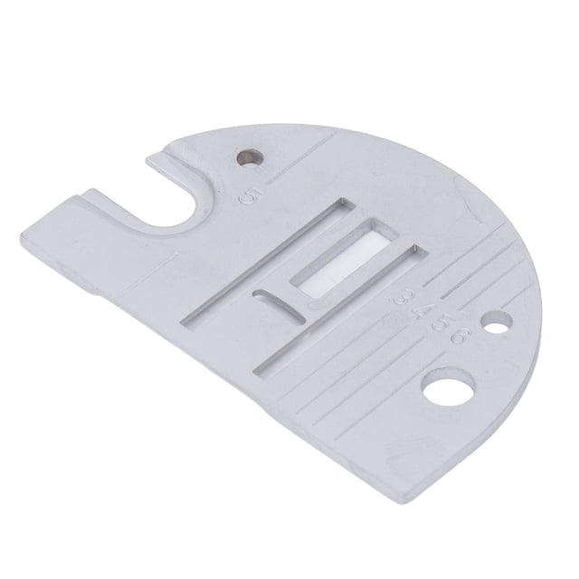 Plaque à Aiguilles, Plaque à Aiguilles en Acier Inoxydable pour Machine à Coudre Simple à Installer 317398 pour Remplacement