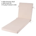 thumbnail image 4 of Better Homes & Gardens 72" x 23" Outdoor Chaise Lounge Cushion, 1-Piece, Beige, 4 of 8