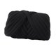 thumbnail image 2 of Hilo grueso y grueso, hilo de peso, hilo de punto para brazo, hilo voluminoso, hilo voluminoso para alfombra de macramé, alfombra tejida hecha , negro Macarena Hilo de lana grueso, 2 of 8
