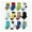 KB182, variant on Non Slip Grip Ankle Baby Socks 12 Pack for Toddler Boys and Girls Kids,Infant Cute Cotton Baby Socks