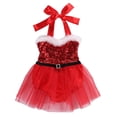 thumbnail image 4 of Nouvelle Robe Tutu en Tulle Père Noël pour Nouveau-Né Fille, 4 of 5