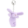 thumbnail image 2 of Llavero de Peluche Conejito LOHGOU Morado, 2 of 6