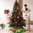 thumbnail image 4 of Falda para Árbol de Navidad 120 cm, Diseño del Grinch, Protege el Piso y Decora tu Hogar, Tela Duradera, 4 of 7