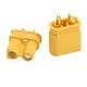 thumbnail image 1 of Conector macho hembra XT30U, pieza de enchufe chapada en oro para batería Lipo RC, coche, aviones, modelo de barco, 1 of 8