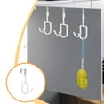 thumbnail image 2 of Zmeidao Over the Door Hooks Hanger, Heavy Duty Iron Hooks for Hanging Towel Robe Hanger Bathroom Bunk Wreath Ironing Board Holder, Bathroom Accessories and Coat Towel Rack, 2 of 6