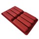 thumbnail image 2 of Moldes para barras, molde rectangular de silicona de 8 cavidades para chocolate, pan, muffins, brownie, pan de maíz, tarta de queso y jabón, 2 of 3