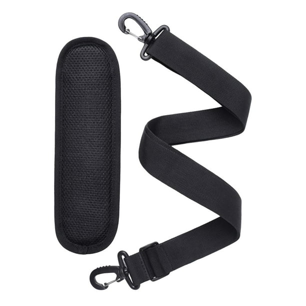 Reemplazo de correa de hombro acolchada suave y gruesa ajustable de 30,3 pulgadas a 54,3 pulgadas para Negro Yuyangstore Correa de hombro para golf