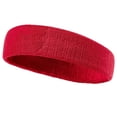 thumbnail image 5 of Diadema de toalla absorbente de sudor para deportes al aire libre, banda para el cabello, banda para la cabeza de yoga y fitness de moda para hombres y mujeres, 5 of 5