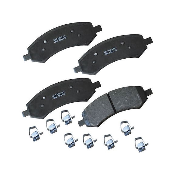 Front Brake Pad Set - Compatible with 2011 - 2018 Ram 1500 2012 2013 2014 2015 2016 2017
