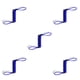 thumbnail image 1 of Riwesomey Alarma antipérdida para motocicleta, cuerdas de resorte, scooter, rueda de bicicleta, bloqueo de disco, cables de recordatorio, Azul 5piezas, 1 of 6