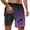 Light Purple, variant on Kcolen Mens Swim Trunks High Elastic Waist Mens Board Shorts Light Mens Bathing Suit 9 Inch Inseam Compression Liner Summer Beach Swimming Shorts for Men