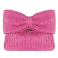 thumbnail image 1 of Bolso de mano tejido de paja de verano para mujer, bolso de mano con lazo para vacaciones en la playa, bolso de mano de playa de ganchillo, nuevo diseño de lujo 2024, bolso tejido, 1 of 4
