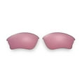 thumbnail image 4 of Walleva Pink Replacement Lenses And Black Rubber Kit for Oakley Half Jacket XLJ Sunglasses, 4 of 5