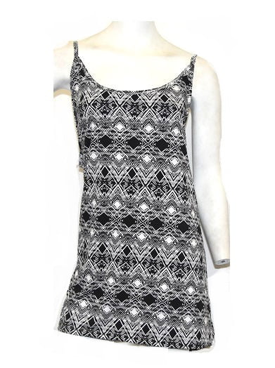 K. Jordan - K.Jordan Women's Dressy Cami-Multi in Black/White - 5X ...