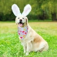thumbnail image 5 of Easter Dog Bandana, Multiple Sizes Offered, Reversible Easter Pet Bandana Triangle Dog Scarf for Large X-large Dogs Pets (X-Large, Easter), 5 of 5