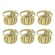 thumbnail image 1 of 6 piezas de anillos de servilleta de calabaza, bandas de servilleta de aleación vintage de otoño, anillos de servilleta de otoño Dorado, 1 of 9