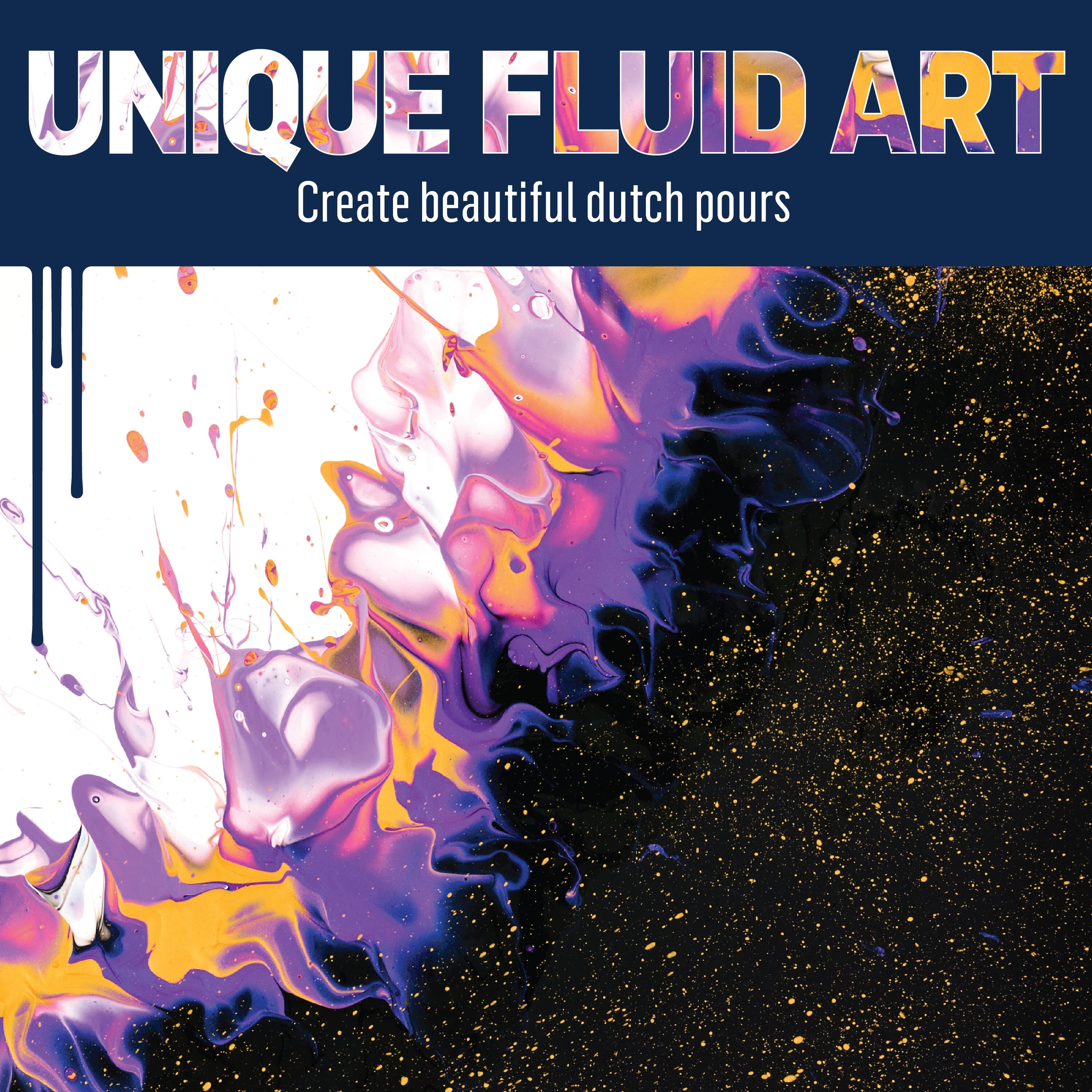 FolkArt Drizzle Blower and Splatter Set, Durable Tools for Fluid Paint Pouring