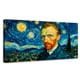 thumbnail image 1 of Cuadro Decorativo Canvas Canvas Revolution Van Gogh Estrellado 140x70, 1 of 4