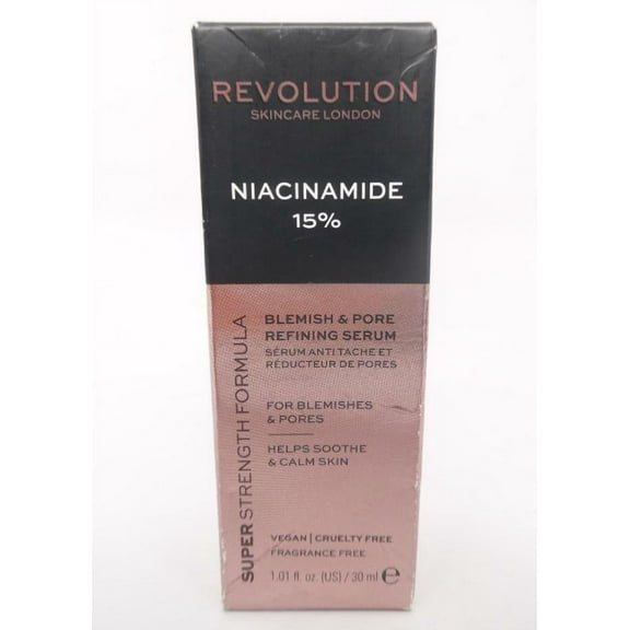 Makeup Revolution Skincare Niacinamide 15% Blemish & Pore Refining Serum 1.01 oz