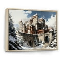 thumbnail image 2 of Designart "Majestic Guardians of Fortresses IV" Architecture Floater Framed Wall Art Print, 2 of 7
