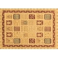 thumbnail image 1 of Ahgly Company Indoor Rectangle Oriental Brown Modern Area Rugs, 7' x 10', 1 of 4