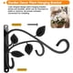 thumbnail image 2 of Moluckfu 2Ud Soportes De Hierro Para Plantas Colgantes Soporte Para Macetas Y De Jardín, 2 of 8