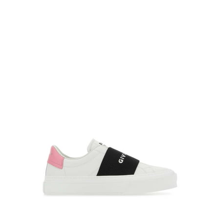 

GIVENCHY White Leather City Slip Ons