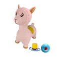 thumbnail image 2 of kusrkot Bouncy Animal Hopping Coordination Ride on Hopping Toy for Park Gift Holiday Alpaca, 2 of 9