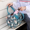 thumbnail image 4 of Bolsa de pañales de gran capacidad para mamá, bolso de mano impermeable para viaje al aire libre, bolsa de maternidad para pañales de bebé, bolsas de mensajero para cochecito, 4 of 4