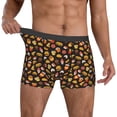 thumbnail image 2 of Kdxio Men's Boxer Briefs with Burger Fries Print - Comfortable and Breathable Underwear for Everyday Wear, 2 of 7