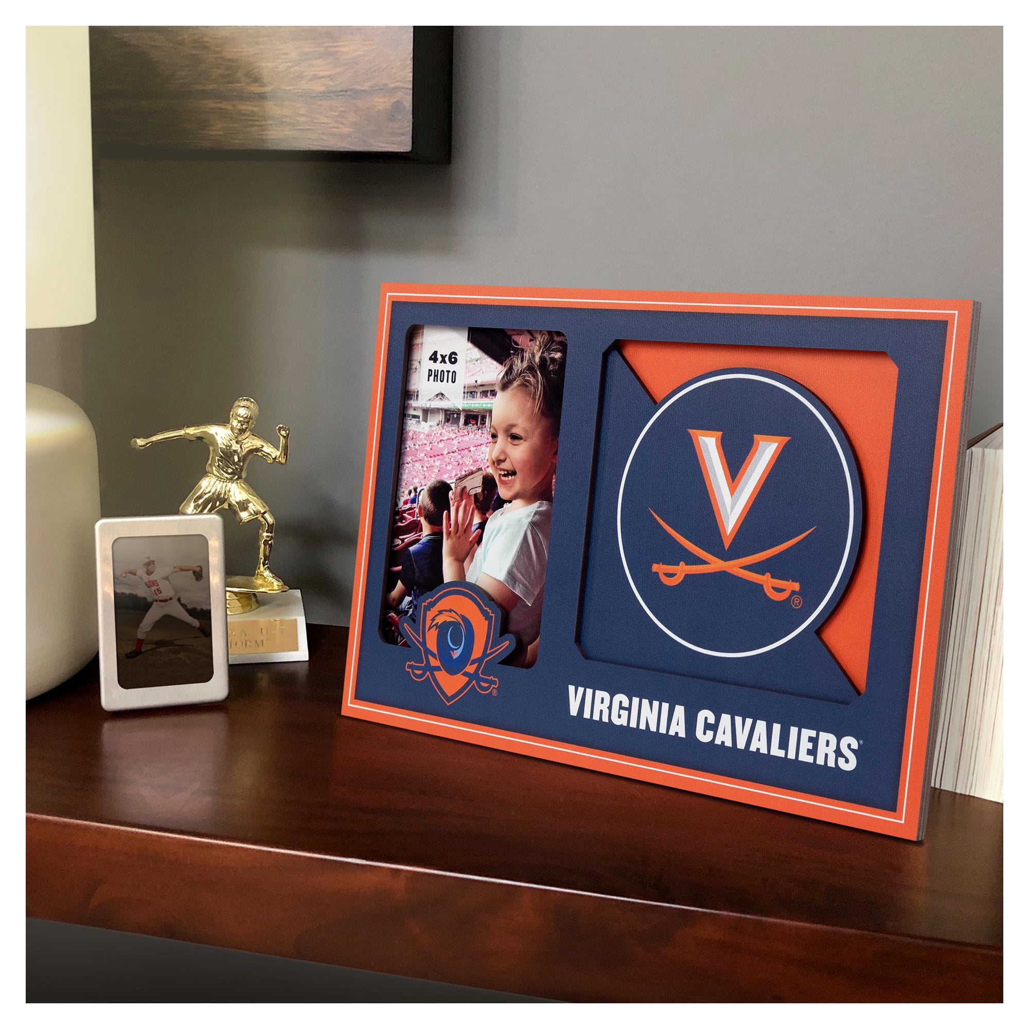 IDNA Virginia Cavaliers 3D Logo Series Picture Frame