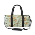 thumbnail image 2 of Sports Tote Fitness Bag Unisex Fitness Sports Bag Travel Bag Suitable for Travel Sports Fitness and Exercise Simple Design Flower and Dog, 2 of 6