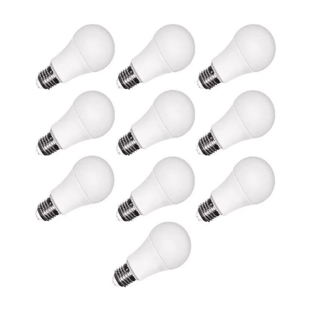 Foco Led 10w Luz Blanca O Calida E27 Ahorrador 10 Focos