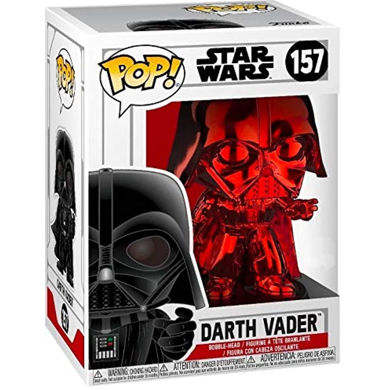 Funko pop hotsell darth vader chrome
