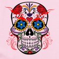 thumbnail image 2 of CafePress - Sugar Skull Body Suit - Baby Light Bodysuit, Size Newborn - 24 Months, 2 of 4