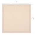 thumbnail image 6 of Unique Bargains 6Pcs Cotton Reusable Events Cloth Napkins Light Gray 17x17inch, 6 of 6