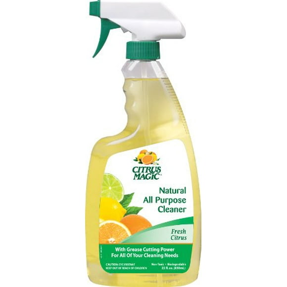 Citrus Magic Nettoyant Naturel Tout Usage, Parfum d'Agrumes Frais, Spray de 22 Onces