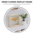 thumbnail image 4 of OULII Frame for Flowers Acrylic Natural Color 1Pcs Decoration Office Decor for Hobbyists, 4 of 8