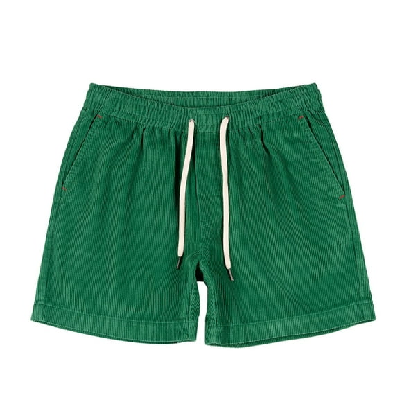 Weiqiqre Mens Gym Shorts Elastic Waist Knee Length Casual Bermuda Shorts with Drawstring