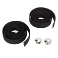 thumbnail image 1 of Bike Handlebar Tape, Cycling Handle Wraps Easy Clean Shock Absorption Antislip With Silver Handle Plug For Mountain Bike, 1 of 8