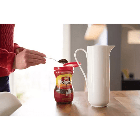 Folgers Instant Coffee Crystals, Classic Roast, 16 Ounce